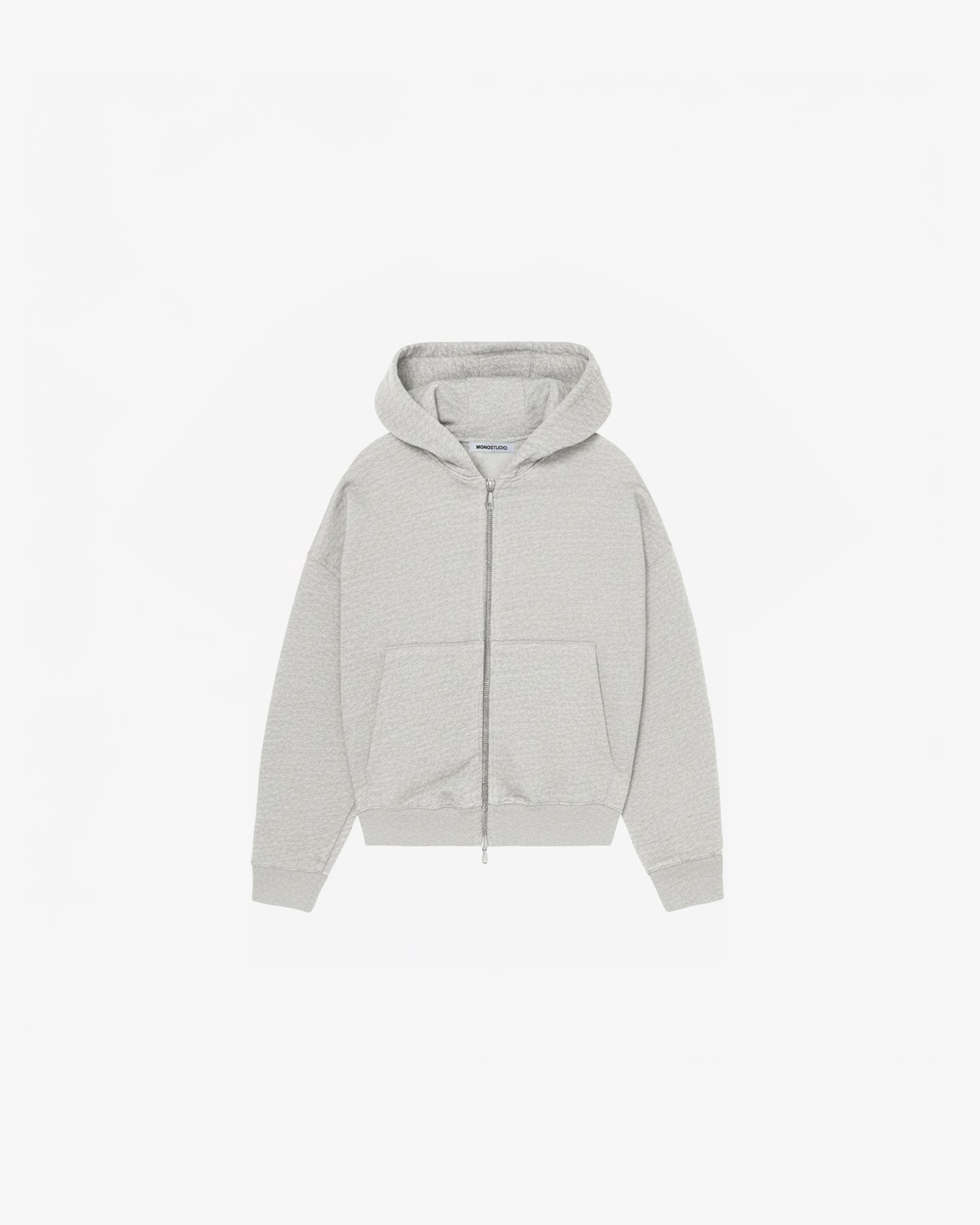 BOXY ZIP UP HOODIE