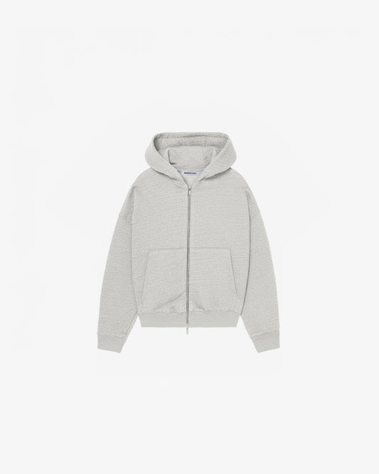 BOXY ZIP UP HOODIE